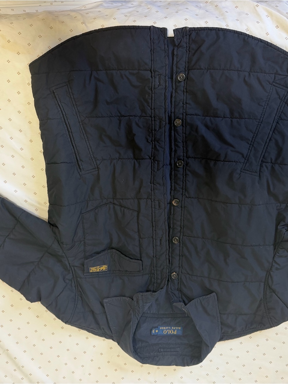 Polo by Ralph Lauren Navy Quilted Puffer Jacket